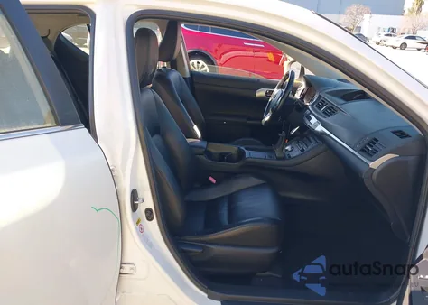 2012 Lexus Ct 200H Premium из США, поврежденный, VIN JTHKD5BH0C2072885